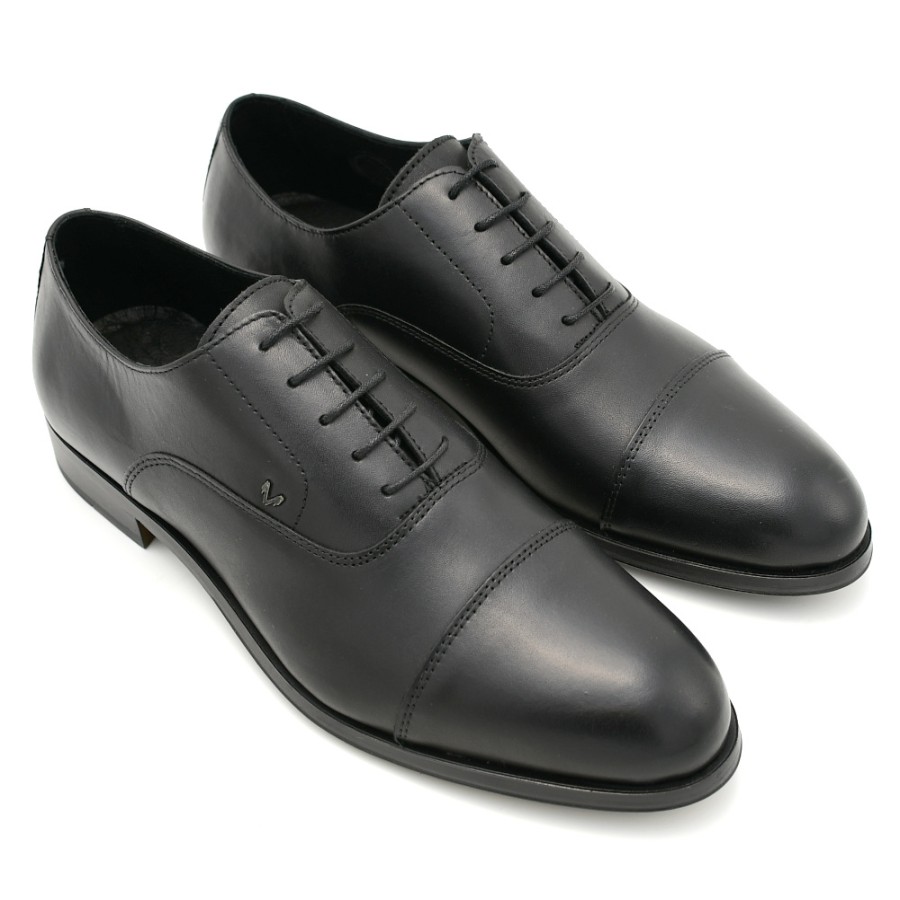 Groom'S Shoes | MARTINELLI Men'S Empire Oxfords In Black Leather