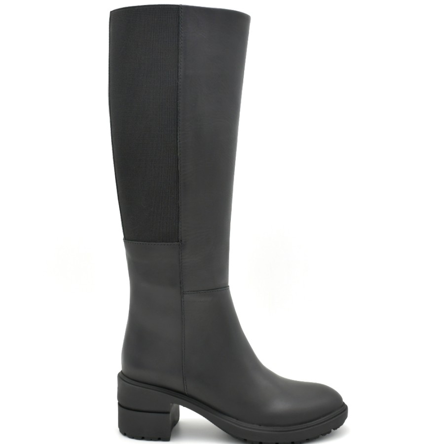 Boots | STONEFLY Women'S Tresy 8 Calf Boots In Black Leather