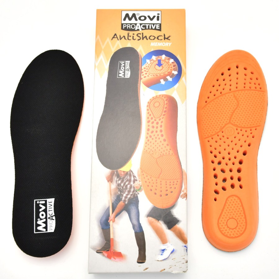 Anatomical Insoles | MOVI Anatomical Movi Proactive Antishock Sports Memory Insoles