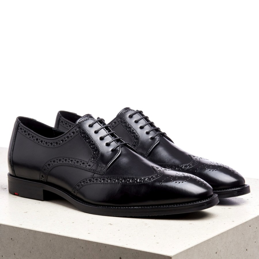 Brogues | LLOYD Derbies - Brogues Men'S Lucien Black Leather