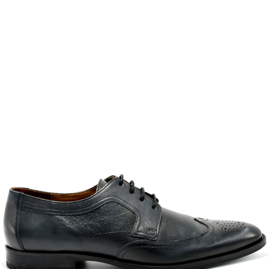 Brogues | LLOYD Hutchinson Men'S Derbies - Brogues In Black-Blue Leather