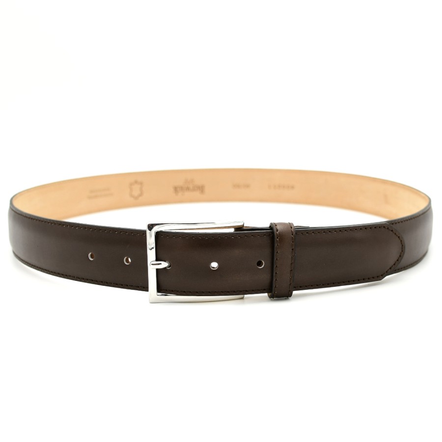 Belts | BERWICK 1707 Men'S Belts In Brown Smooth Leather