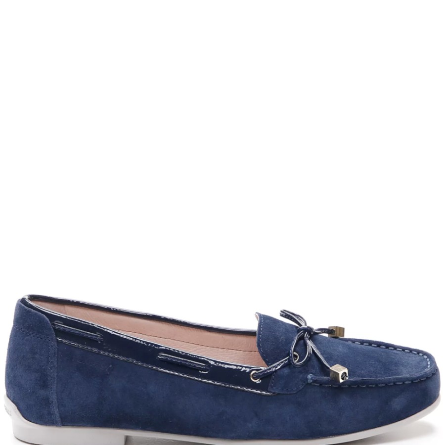 Moccasins | STONEFLY Moccasins Women'S Capri Iii Blue Suede