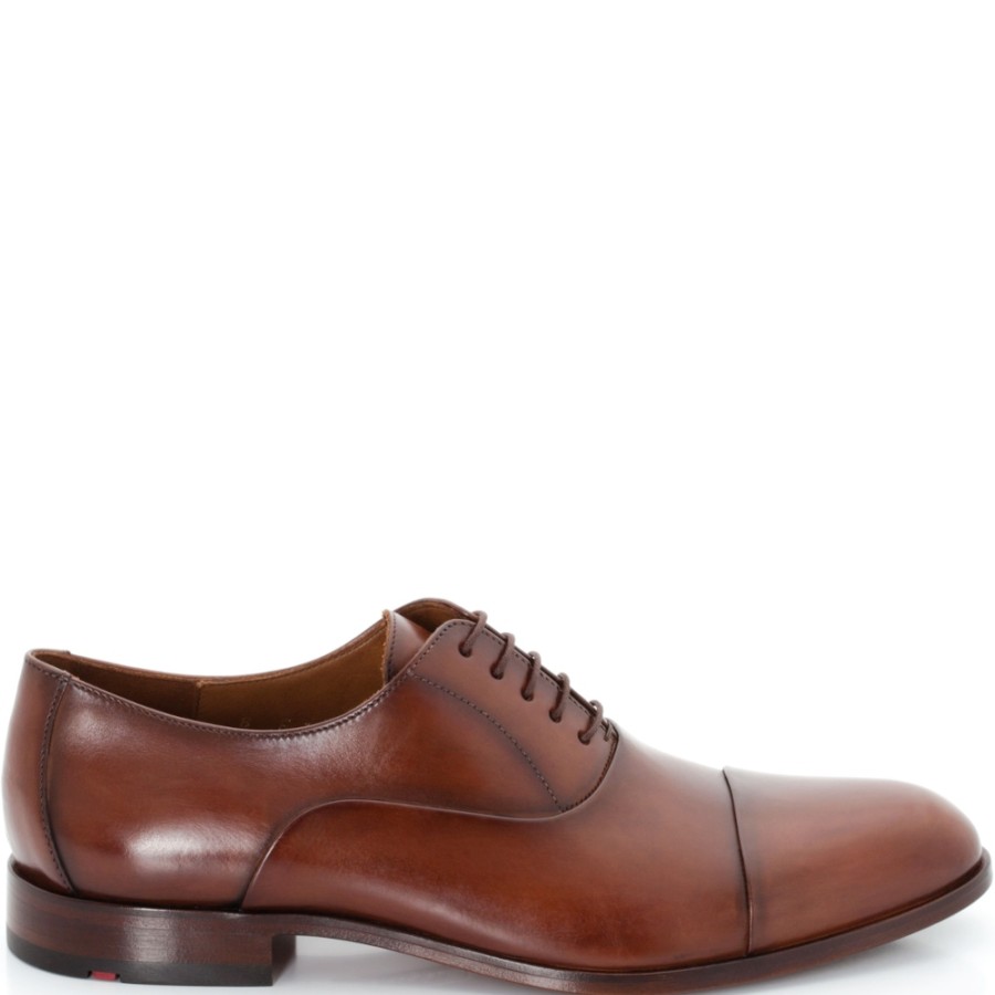 Oxfords | LLOYD Malik Men'S Oxfords In Brown Leather