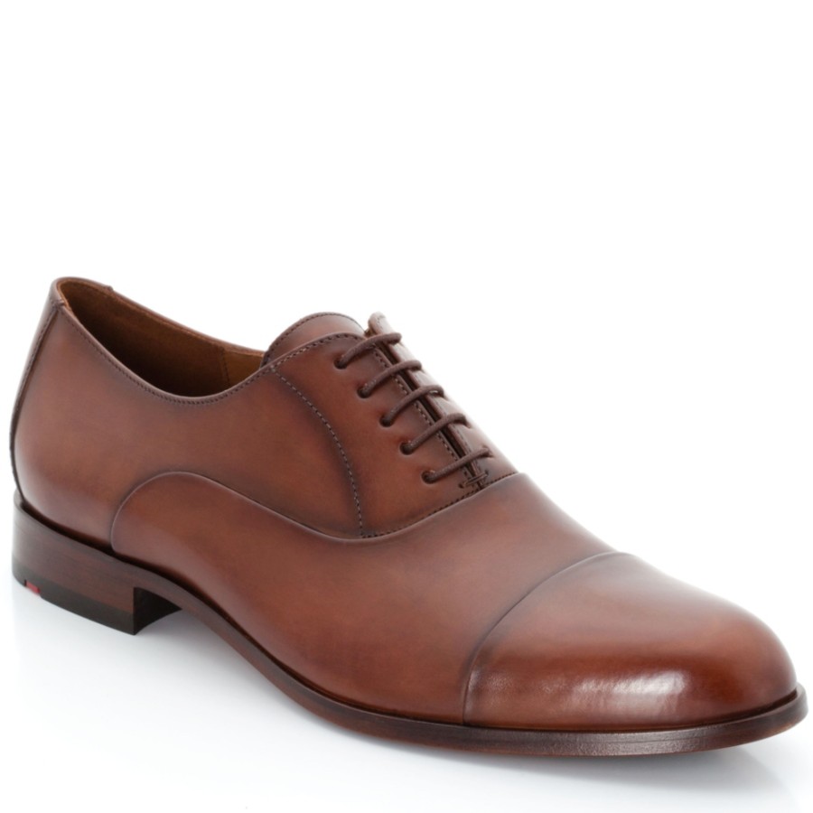 Oxfords | LLOYD Malik Men'S Oxfords In Brown Leather