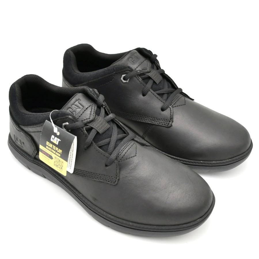 Sneakers & Casual | CAT Casual Men'S Roamer 2.0 In Black Leather