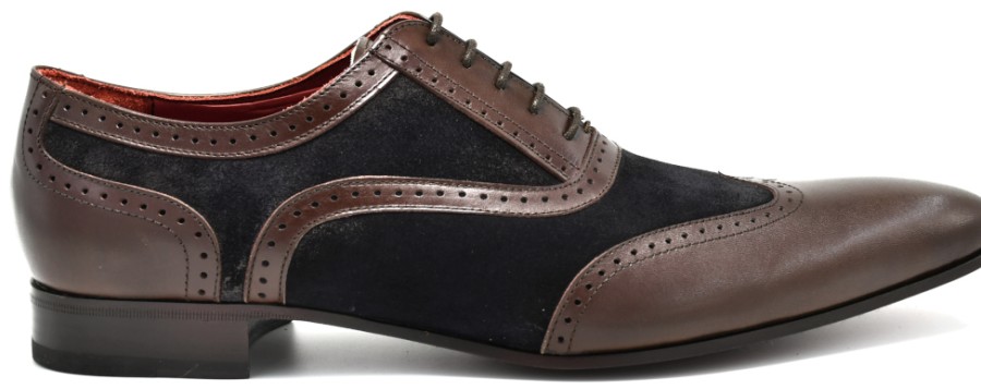 Brogues | PACO MILAN Oxfords Suede And Leather