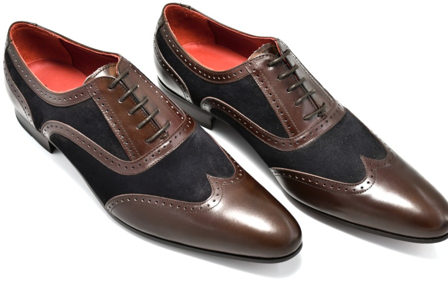 Brogues | PACO MILAN Oxfords Suede And Leather