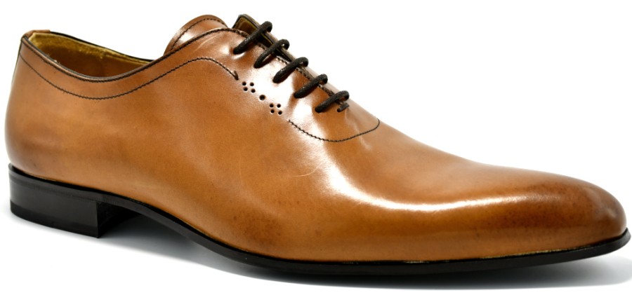 Groom'S Shoes | PACO MILAN Oxfords In Light Brown Leather