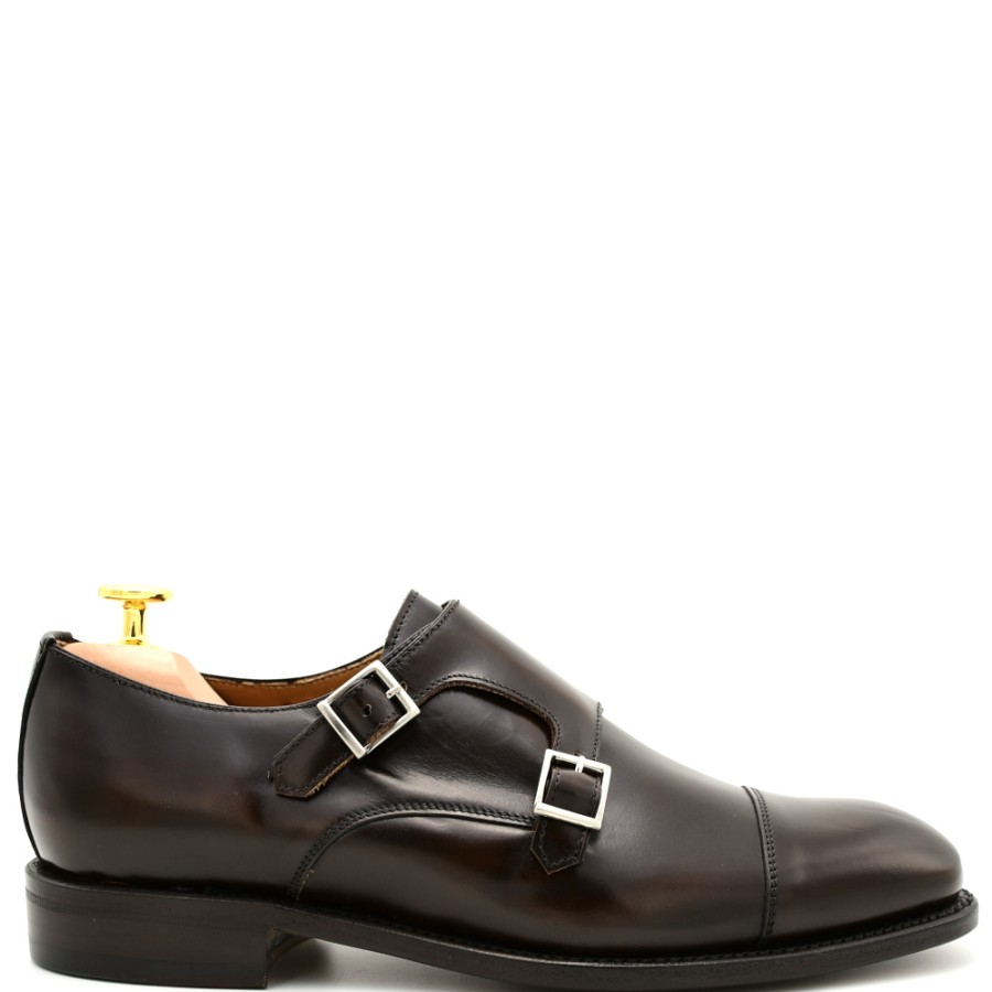 Monks | BERWICK 1707 Monks Men'S In Black Smooth Leather