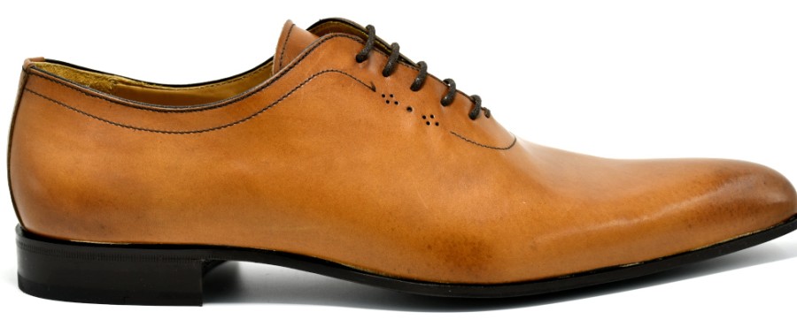 Oxfords | PACO MILAN Oxfords In Light Brown Leather