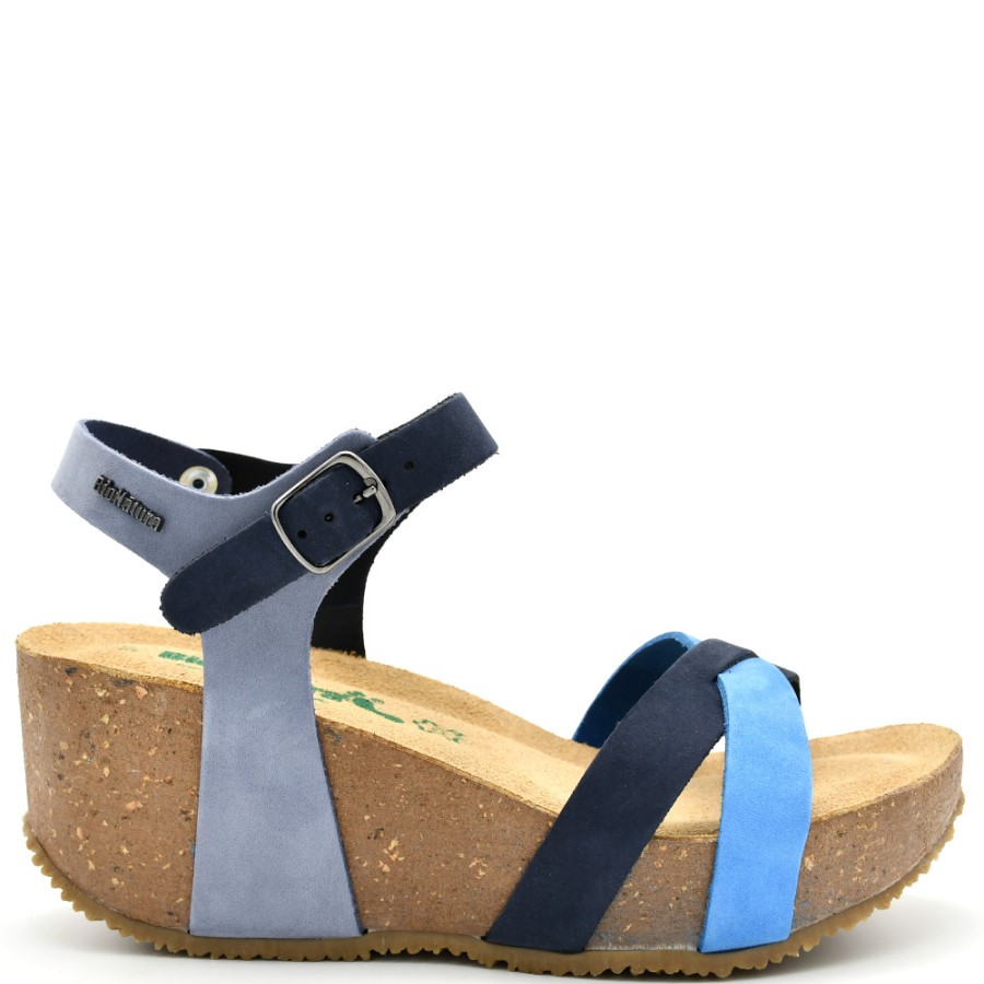 Platforms | BIONATURA Platforms Women Leather Nabuk Multicolor