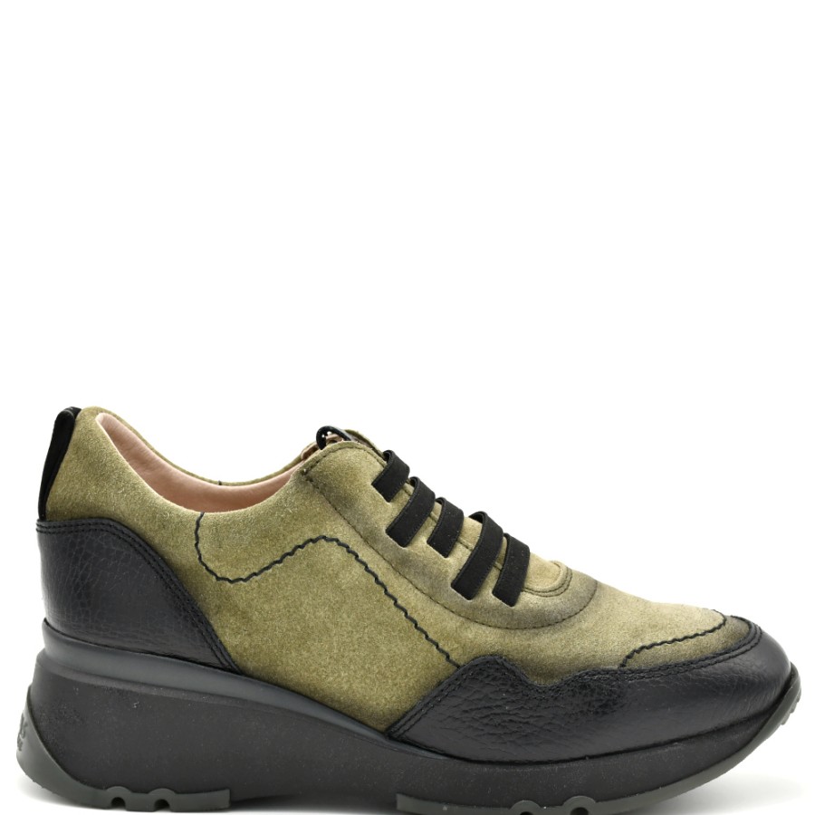 Sneakers & Casual | HISPANITAS Women'S Kristen Sneakers In Khaki Suede