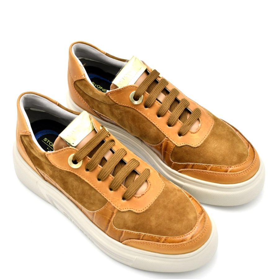 Sneakers & Casual | STONEFLY Sneakers In Light Brown Leather