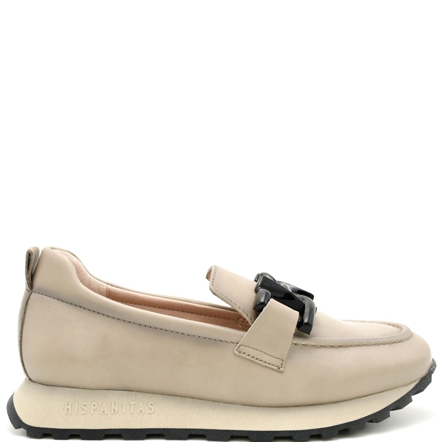 Loafers | HISPANITAS Women'S Loira Loafers In Taube Leather