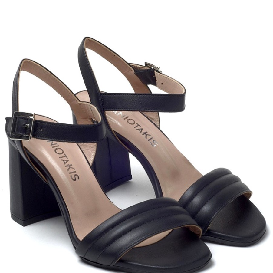 Sandals With Thick Heel | CHANIOTAKIS Sandals