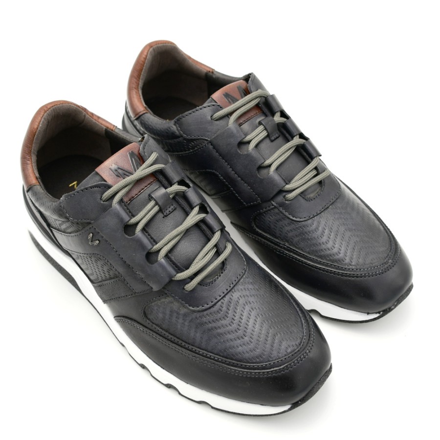 Sneakers & Casual | MARTINELLI Sneakers Men'S Newport In Charcoal Leather