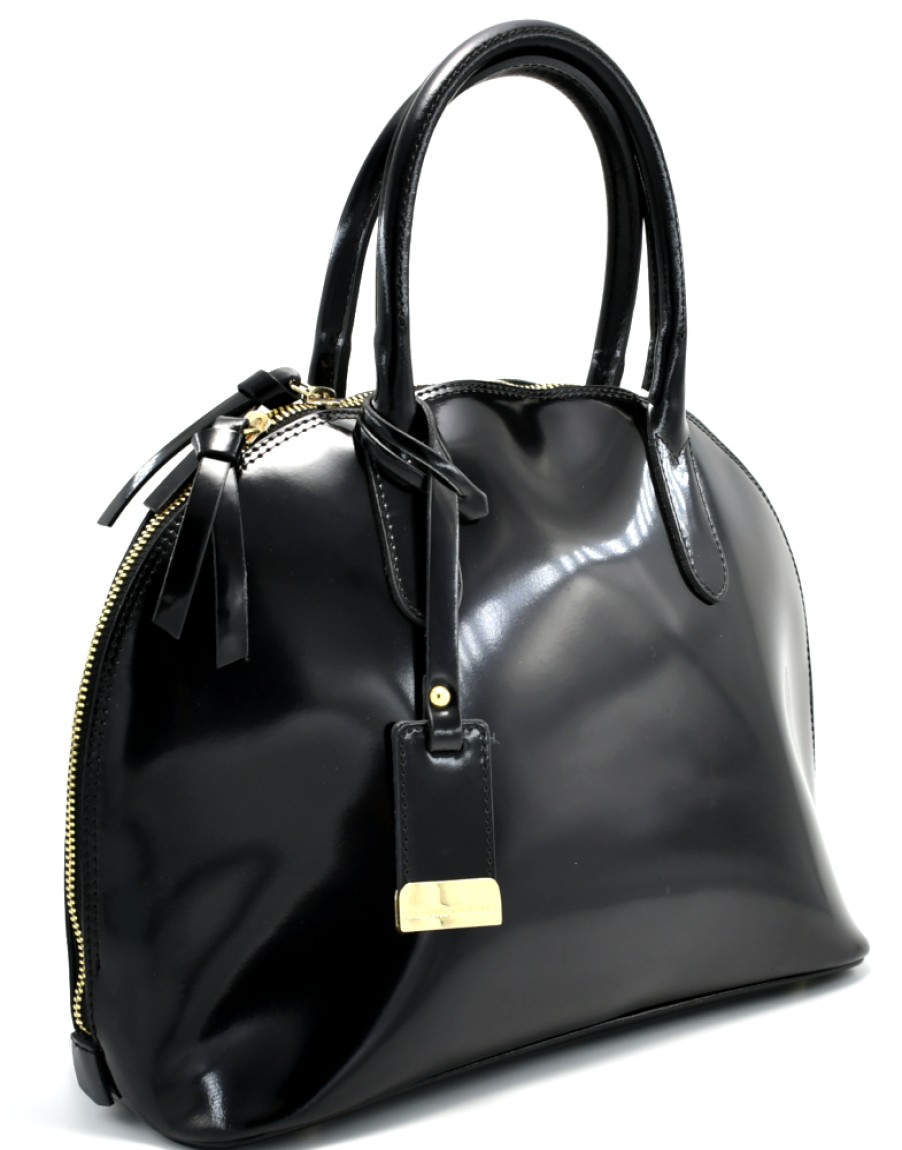 Bags | GIANNI NOTARO Women'S Bag In Black Patent Leather