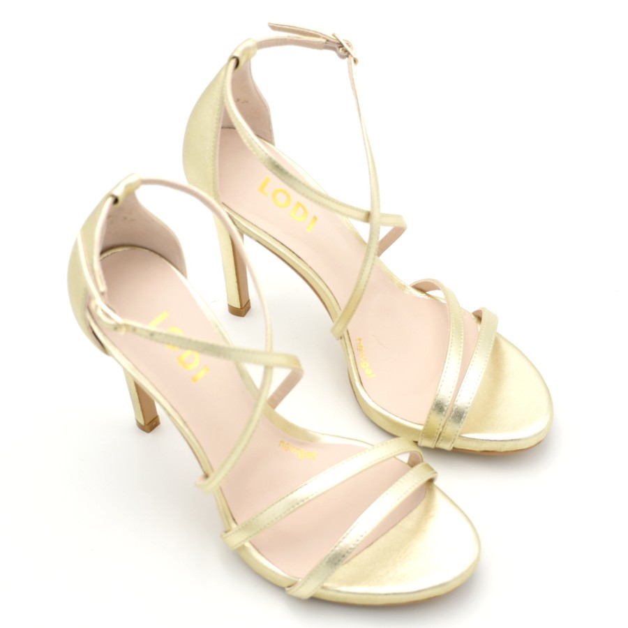 Sandals | LODI Women'S Sandals In Golden Leather