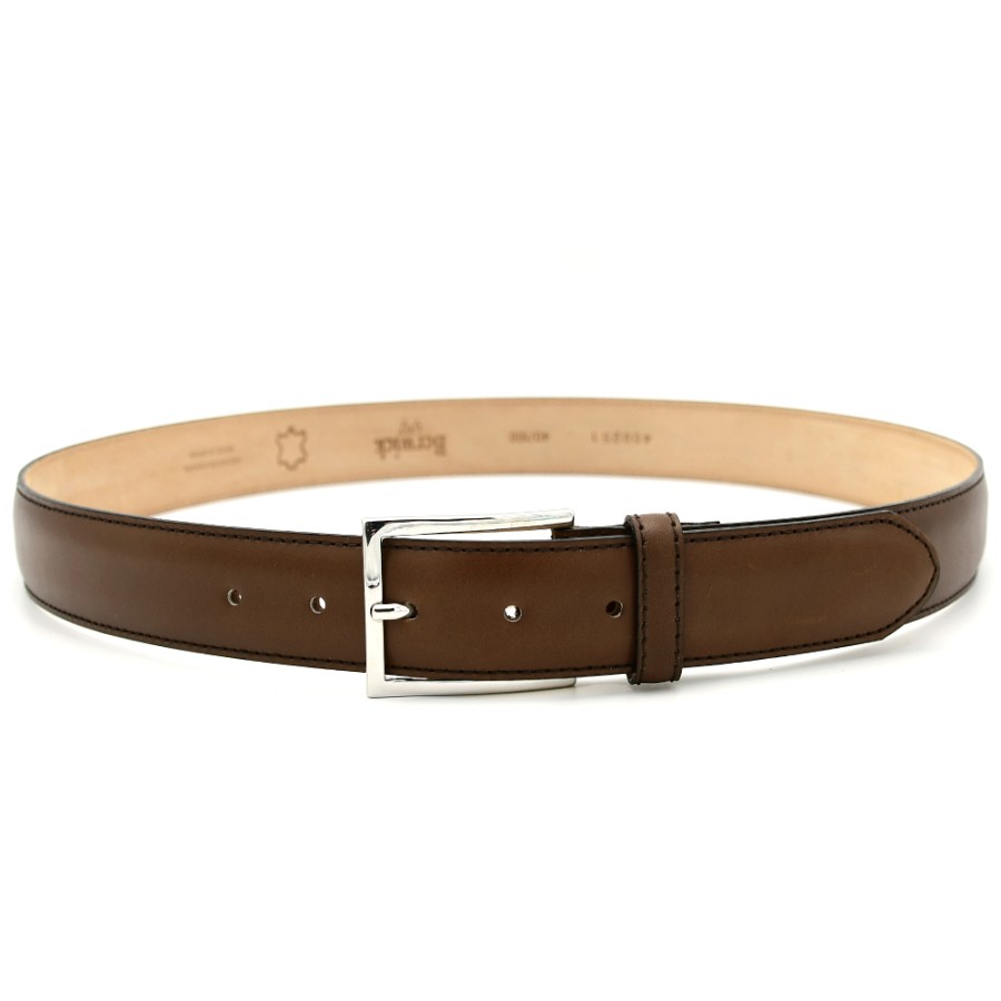 Belts | BERWICK 1707 Men'S Belts In Brown Smooth Leather