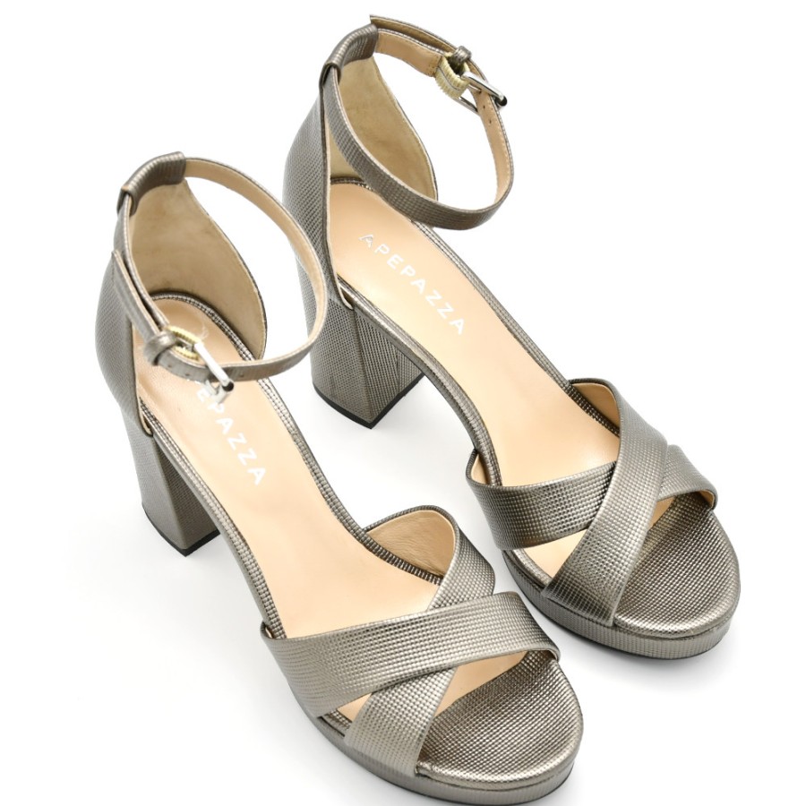 Sandals With Thick Heel | APEPAZZA Sandals Regina