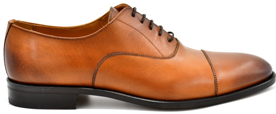 Oxfords | PACO MILAN Oxfords In Tan Leather