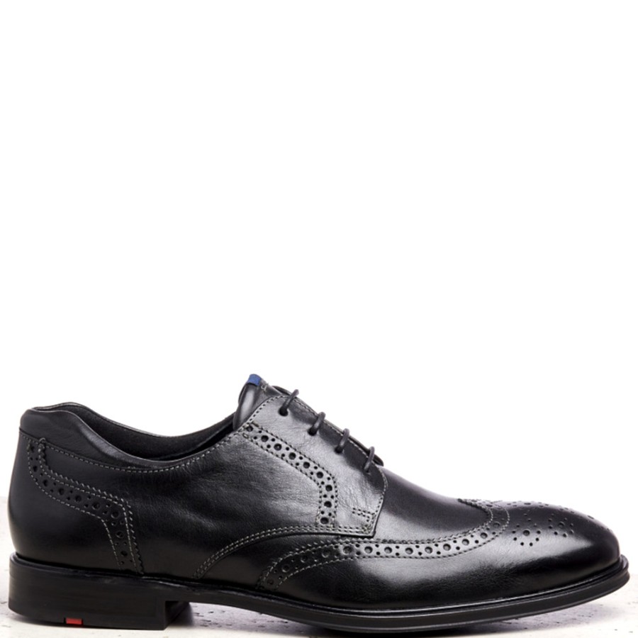 Groom'S Shoes | LLOYD Derbies - Brogues Men'S Marian In Black Leather