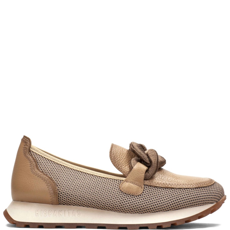 Masks | HISPANITAS Women'S Sport Loira Desert Loafers In Leather