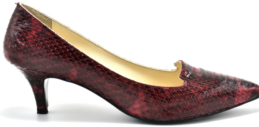 Heels | GARDA Snake Skin Pumps