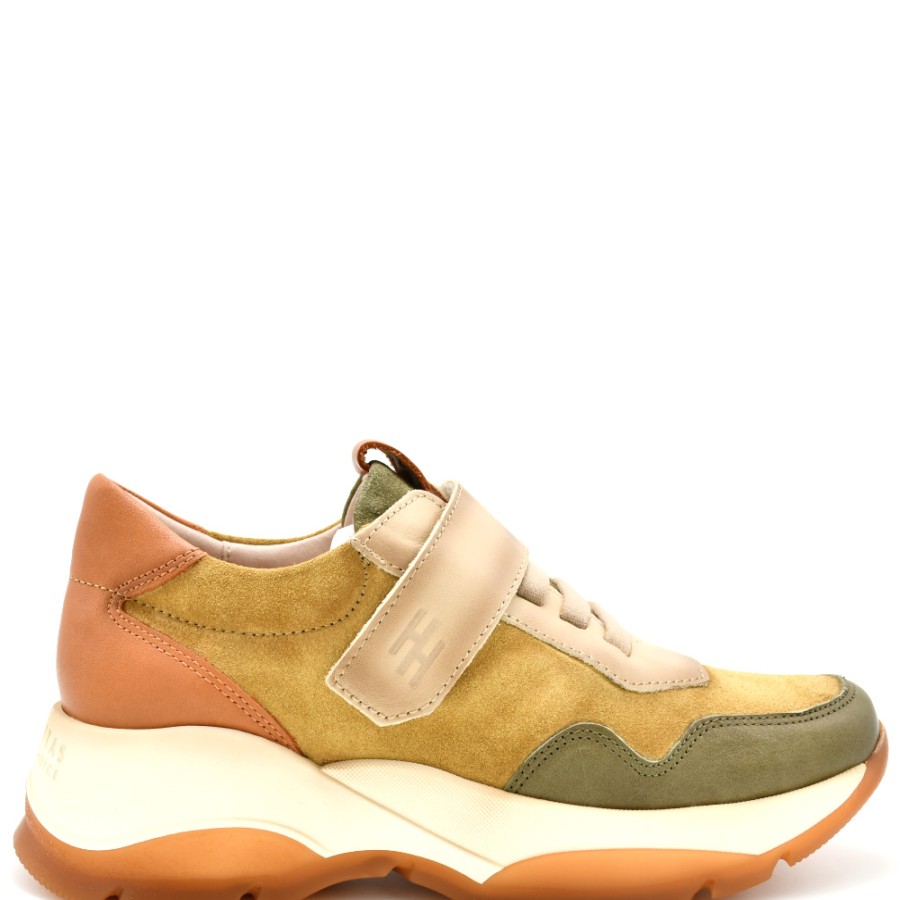 Sneakers & Casual | HISPANITAS Sneakers Women I21 Olive-Orange