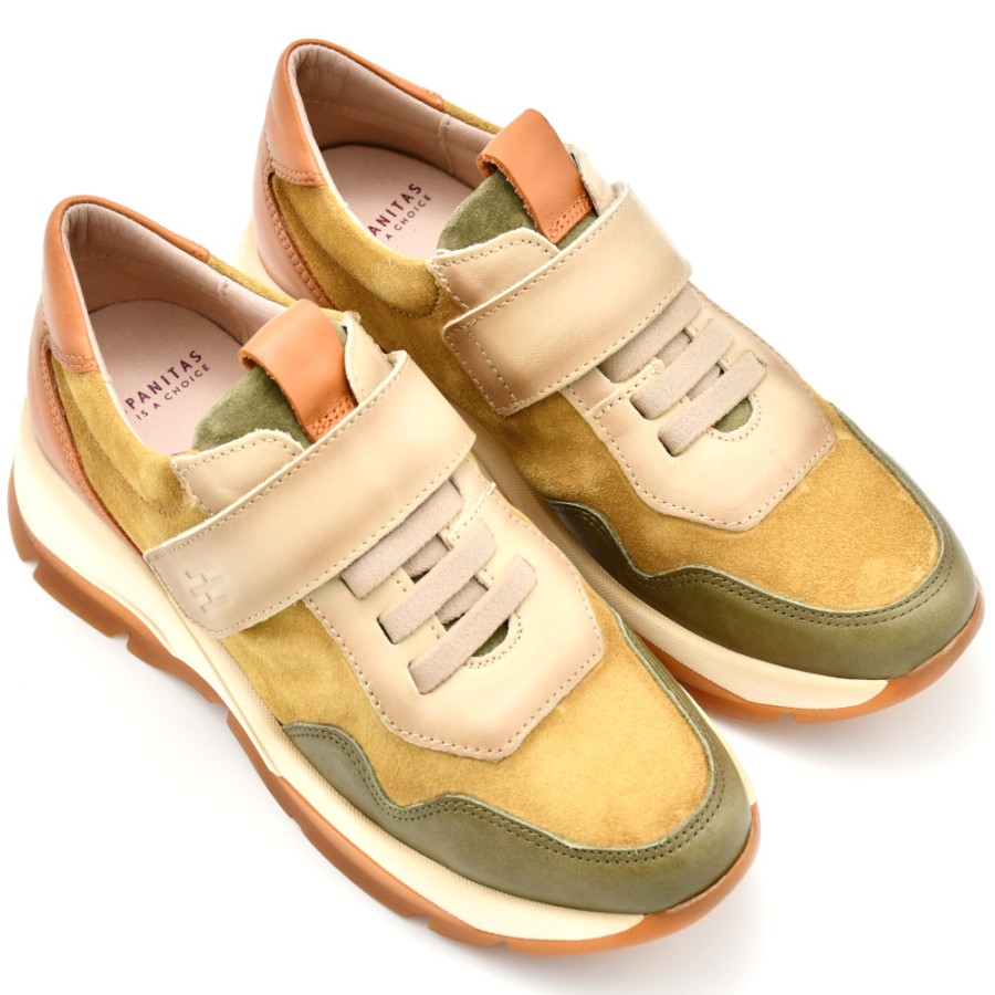 Sneakers & Casual | HISPANITAS Sneakers Women I21 Olive-Orange