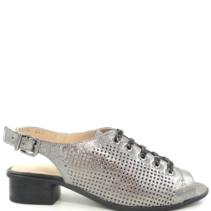 Slingbacks | GARDA Slingback Woman Perforated With Heel