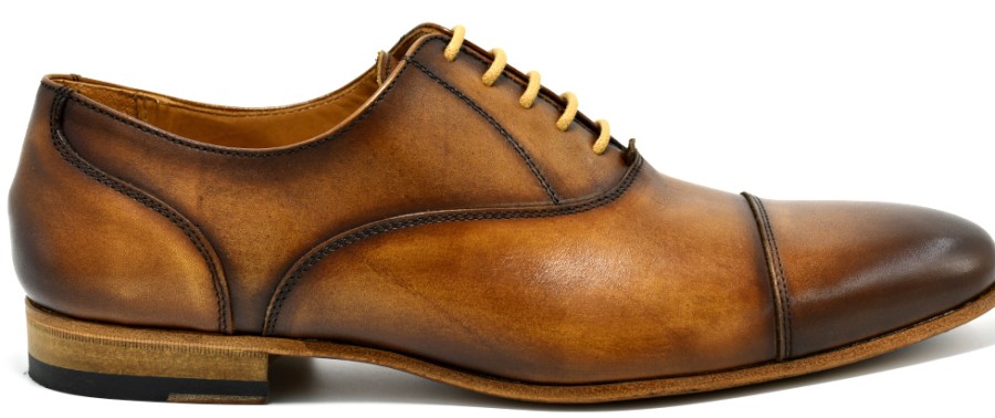 Groom'S Shoes | PACO MILAN Oxfords With Two Colors