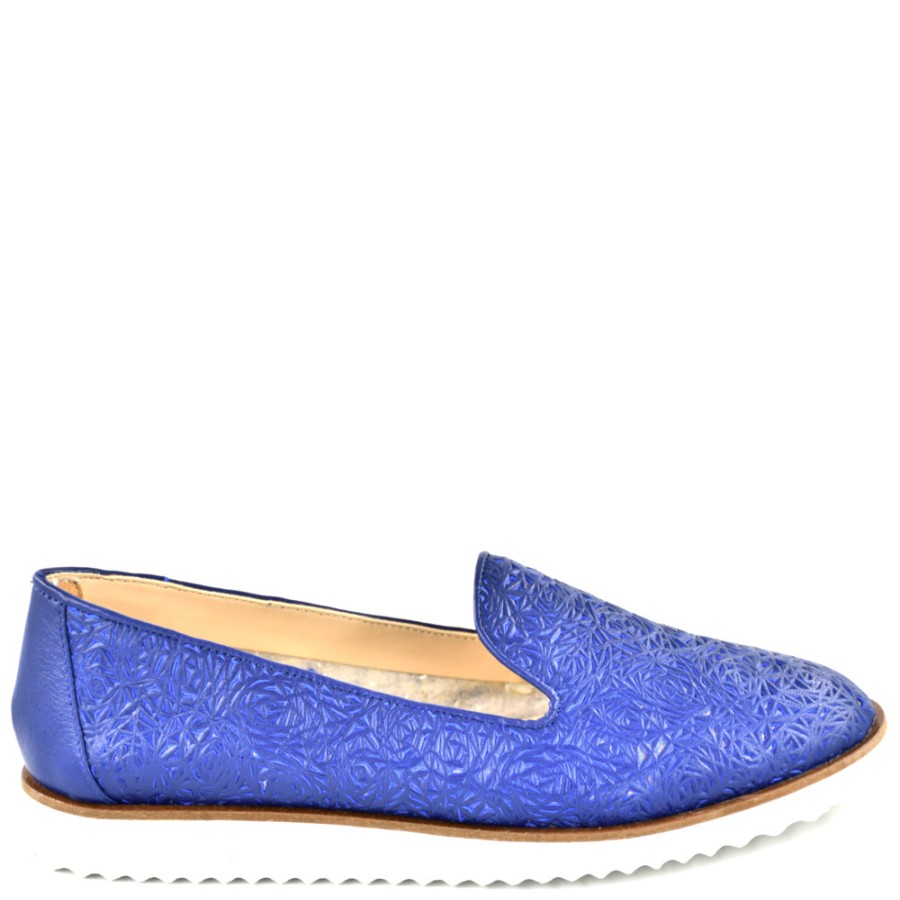 Loafers | GARDA Loafers Women With Stamped Leather