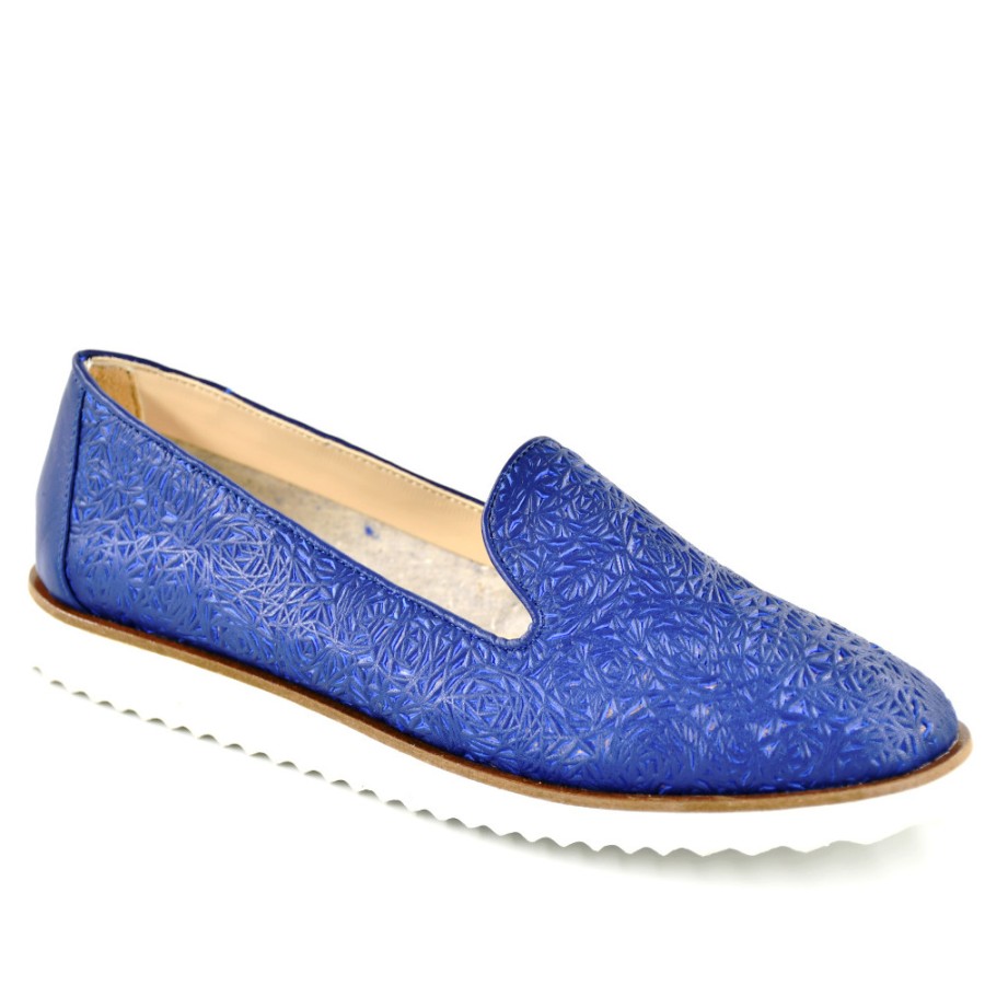 Loafers | GARDA Loafers Women With Stamped Leather