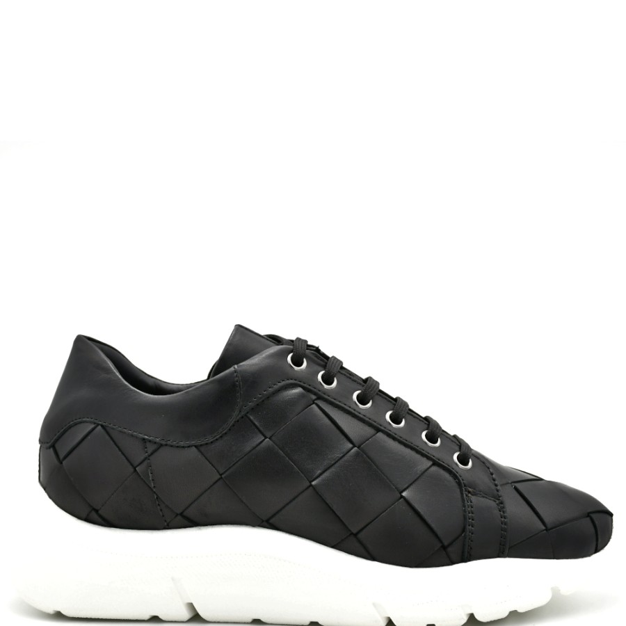 Sneakers & Casual | PONS QUINTANA Women'S Queen Sneakers In Black Leather