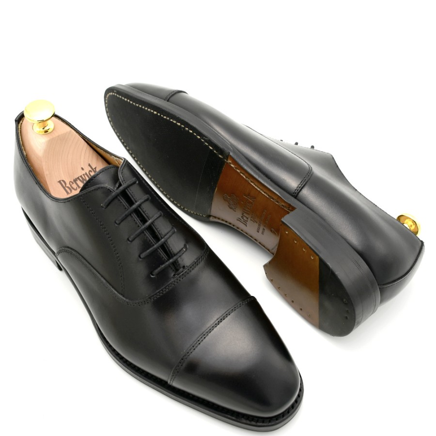 Oxfords | BERWICK 1707 Oxfords Men In Black Leather