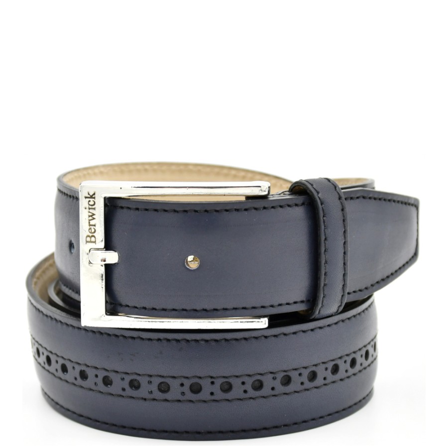 Belts | BERWICK 1707 Leather Belt