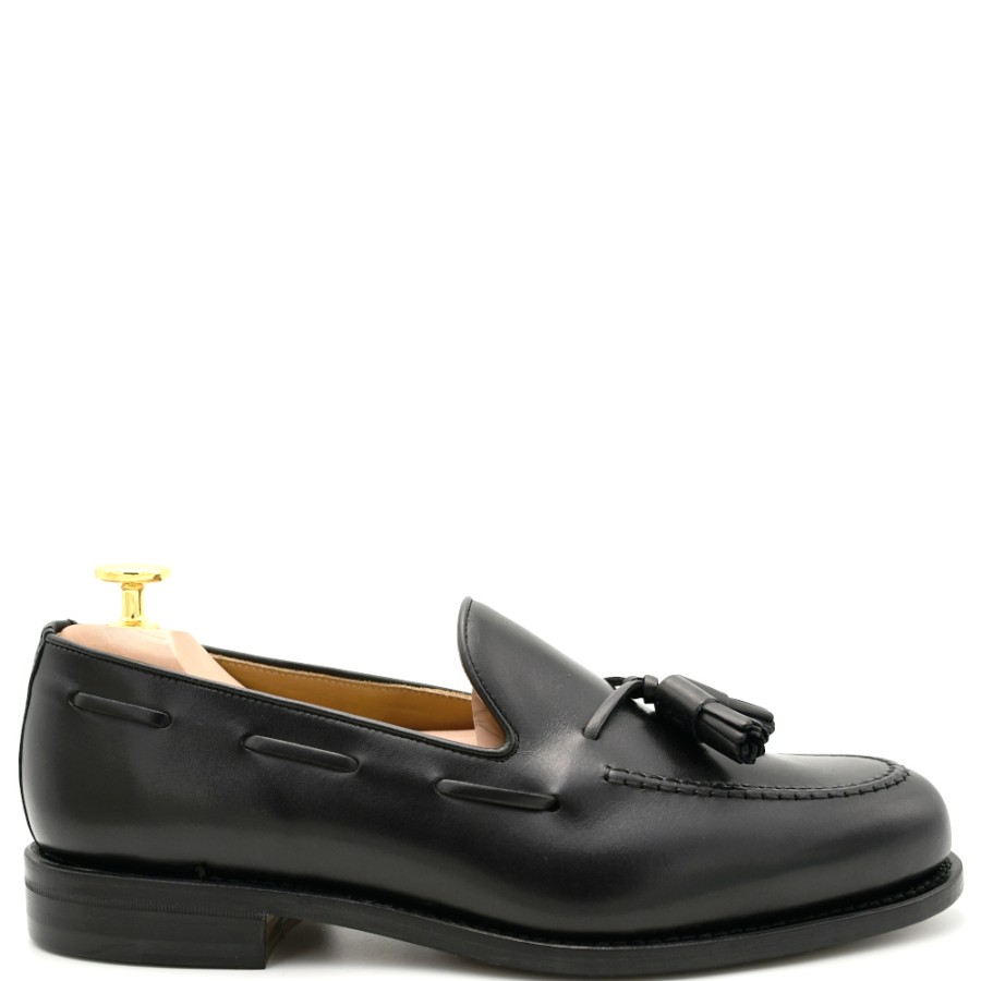 Groom'S Shoes | BERWICK 1707 Men'S Loafers In Black Leather