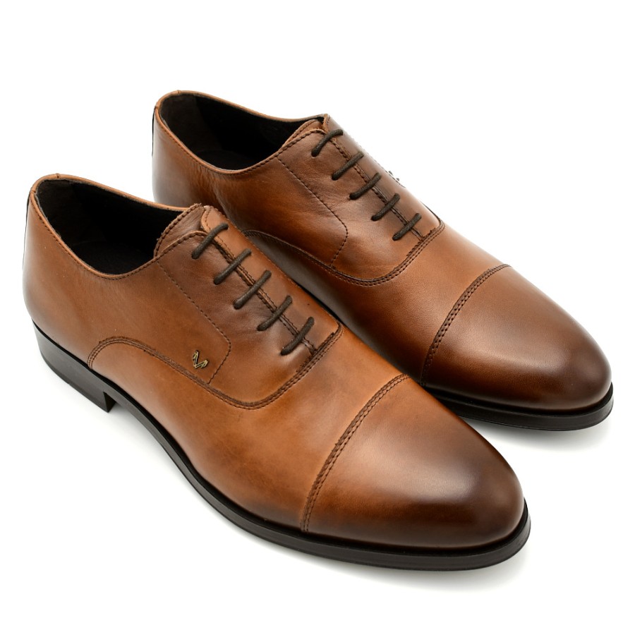 Groom'S Shoes | MARTINELLI Oxfords Men'S Empire In Tan Leather