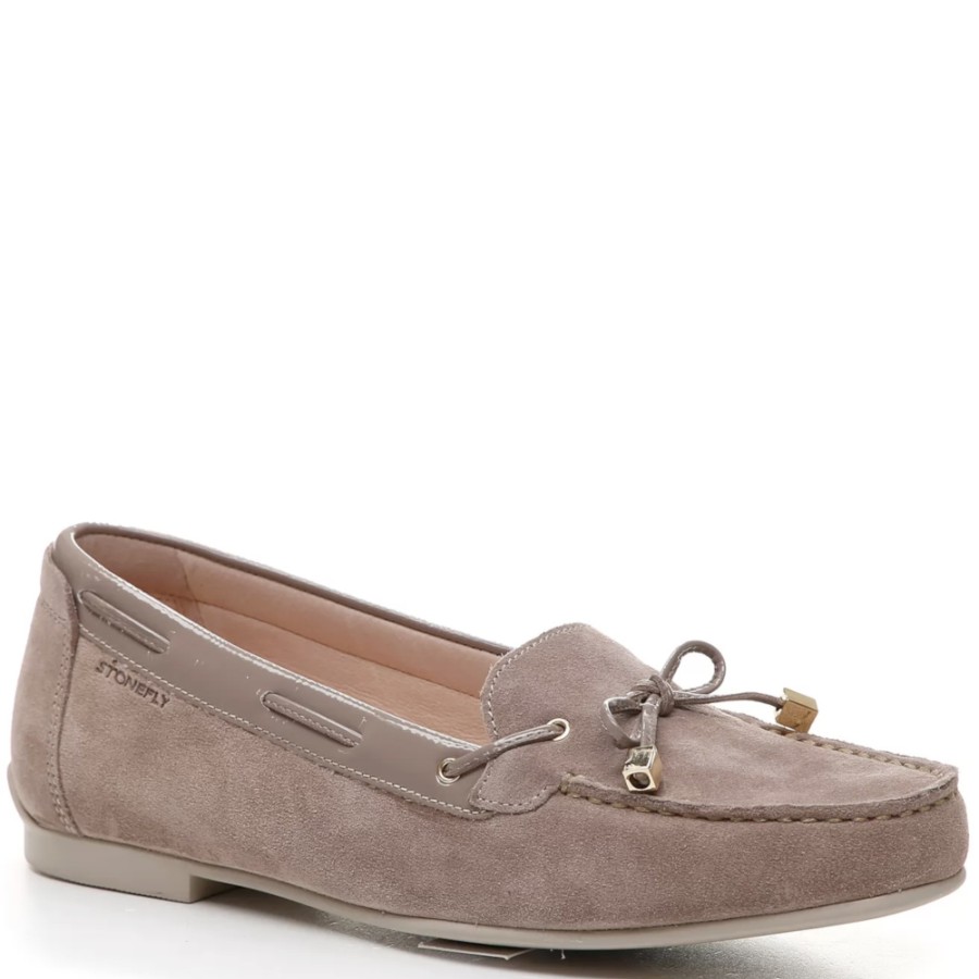 Moccasins | STONEFLY Moccasins Women'S Capri Iii Taupe Suede