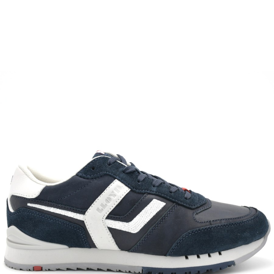 Sneakers & Casual | LLOYD Men'S Elio Sneakers In Blue Leather