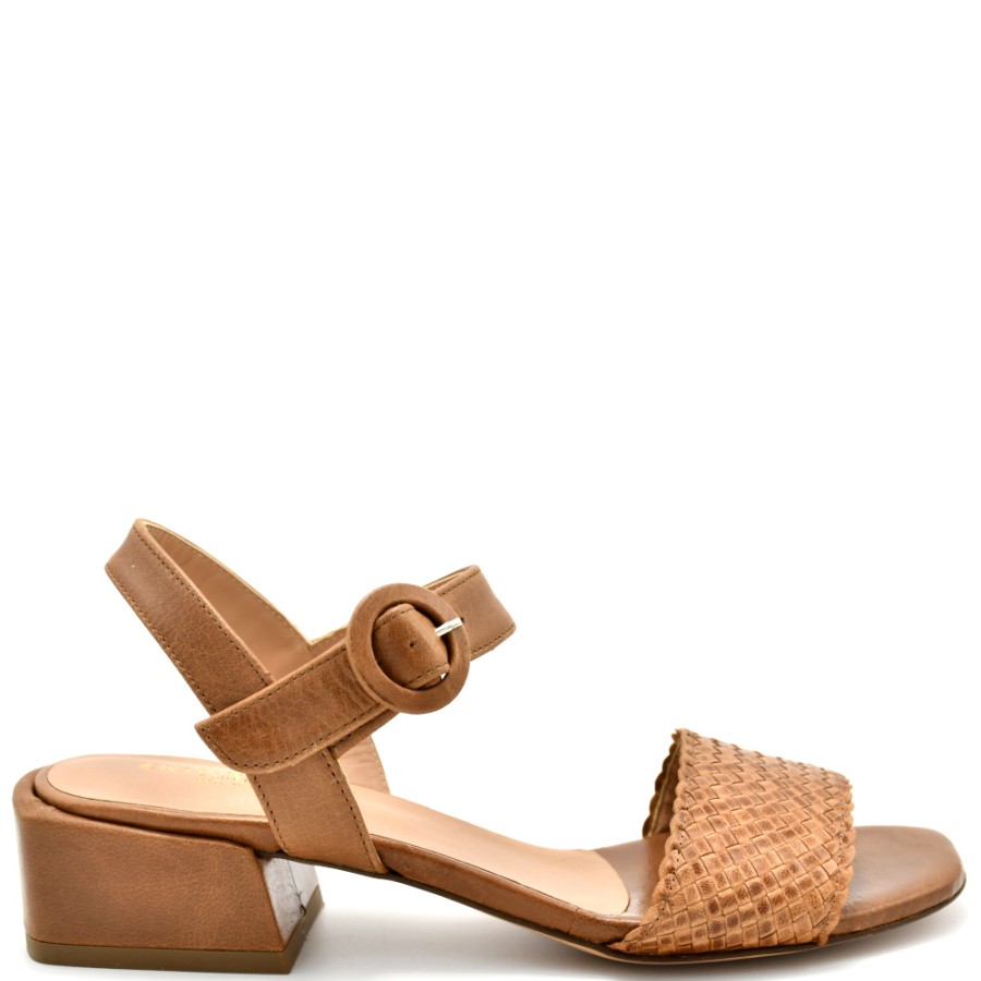 Sandals With Thick Heel | CHANIOTAKIS Sandals