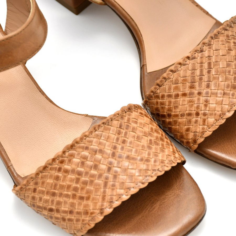 Sandals With Thick Heel | CHANIOTAKIS Sandals