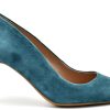 Heels | MARTINELLI Women'S Heels In Petrol Suede Leather