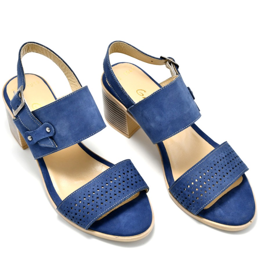 Sandals With Thick Heel | GARDA Women'S Sandals With Thick Low Heel