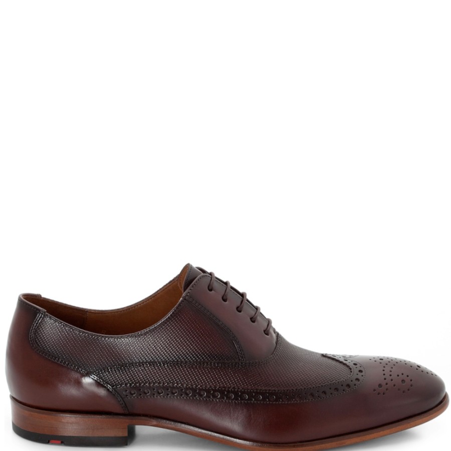 Oxfords | LLOYD Oxfords - Brogues Octavio In Dark Brown Leather