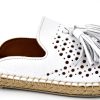 Slippers | DEVINA Women'S Slippers Perforated With Tassels