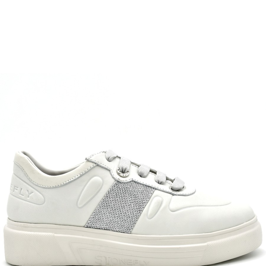 Sneakers & Casual | STONEFLY Sneakers Women'S Allegra 9 Nappa Lth Leather White