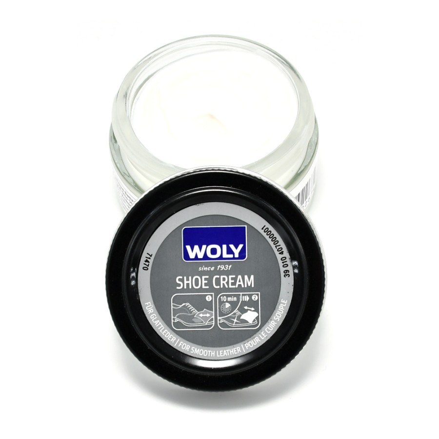 Care Products | WOLY Shoe Care Cream In White Color 50Ml